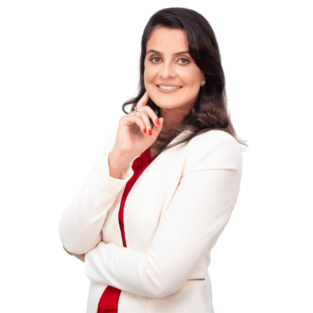Professora Carol Souza, autora da Apostila Sintaxe Descomplicada Parte 1